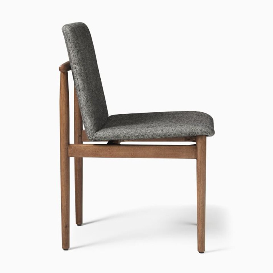Framework Upholstered Dining Chair Jensen dining table & 4 framework
upholstered dining chairs set in 2021